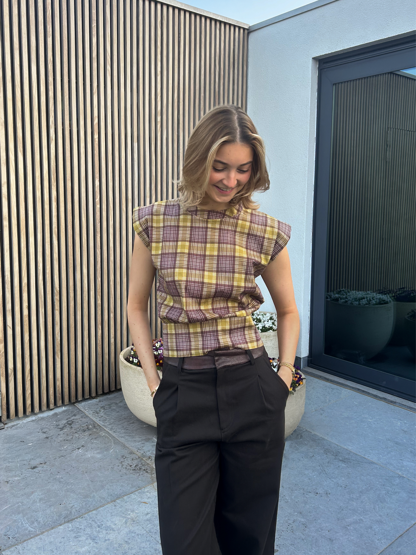 Shoulder pad top