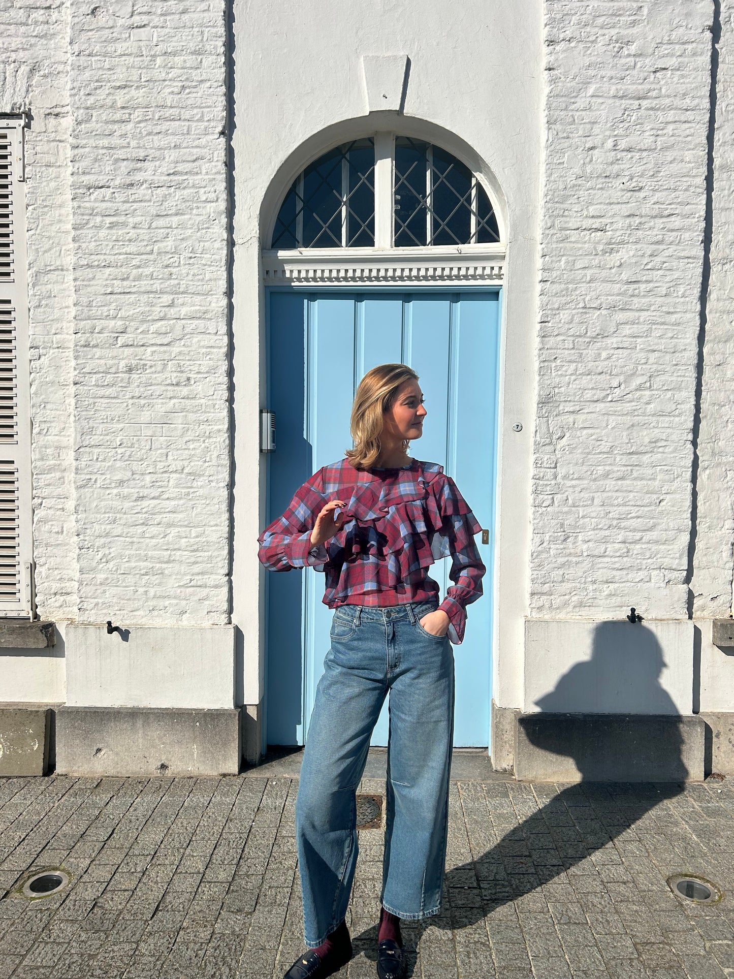 Lea Blouse ruffles