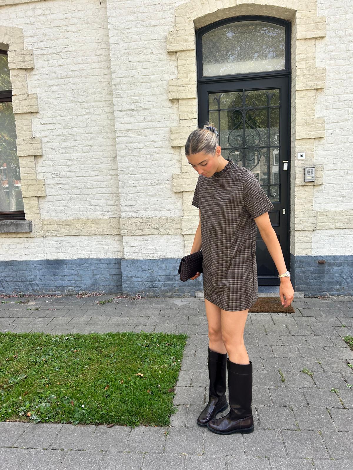 Checkered dress