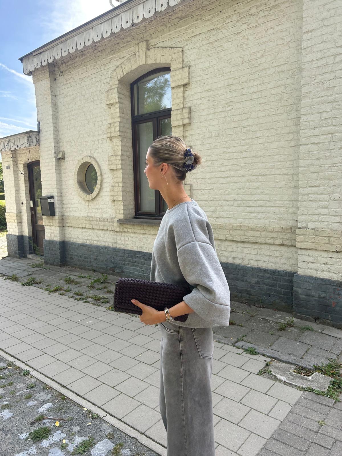 Grey sweatshirt